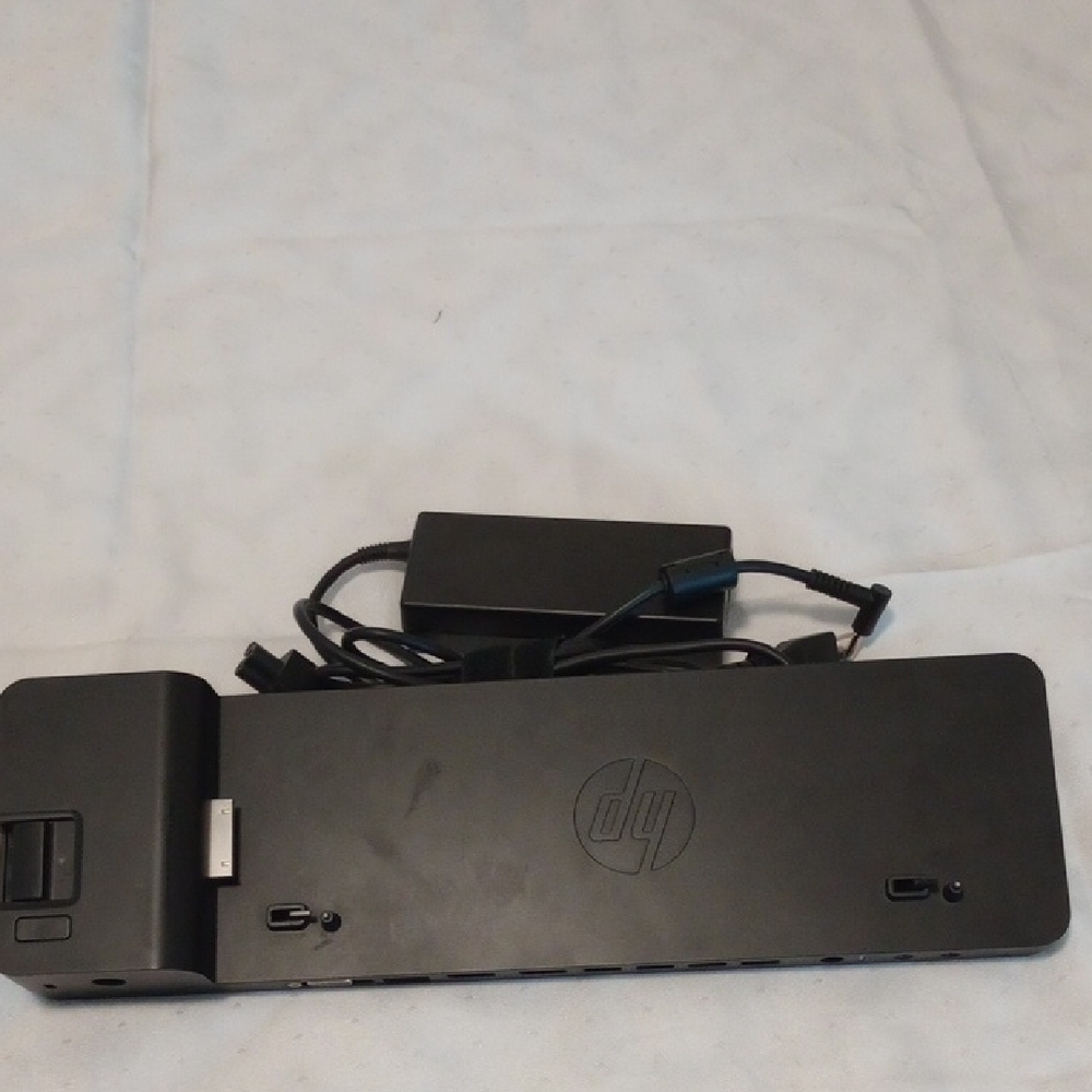 HP Black Laptop Docking Station